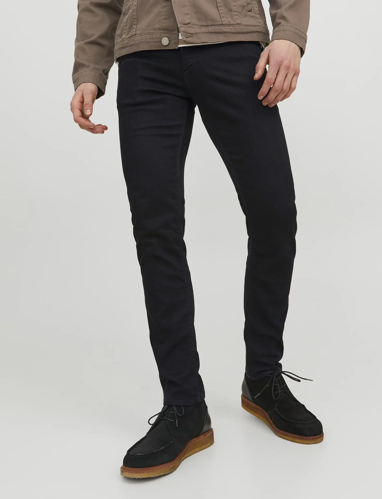 Jack & Jones - JJIGLENN JJFELIX GE 046 50SPS NOOS - slim jeans - black denim - 0