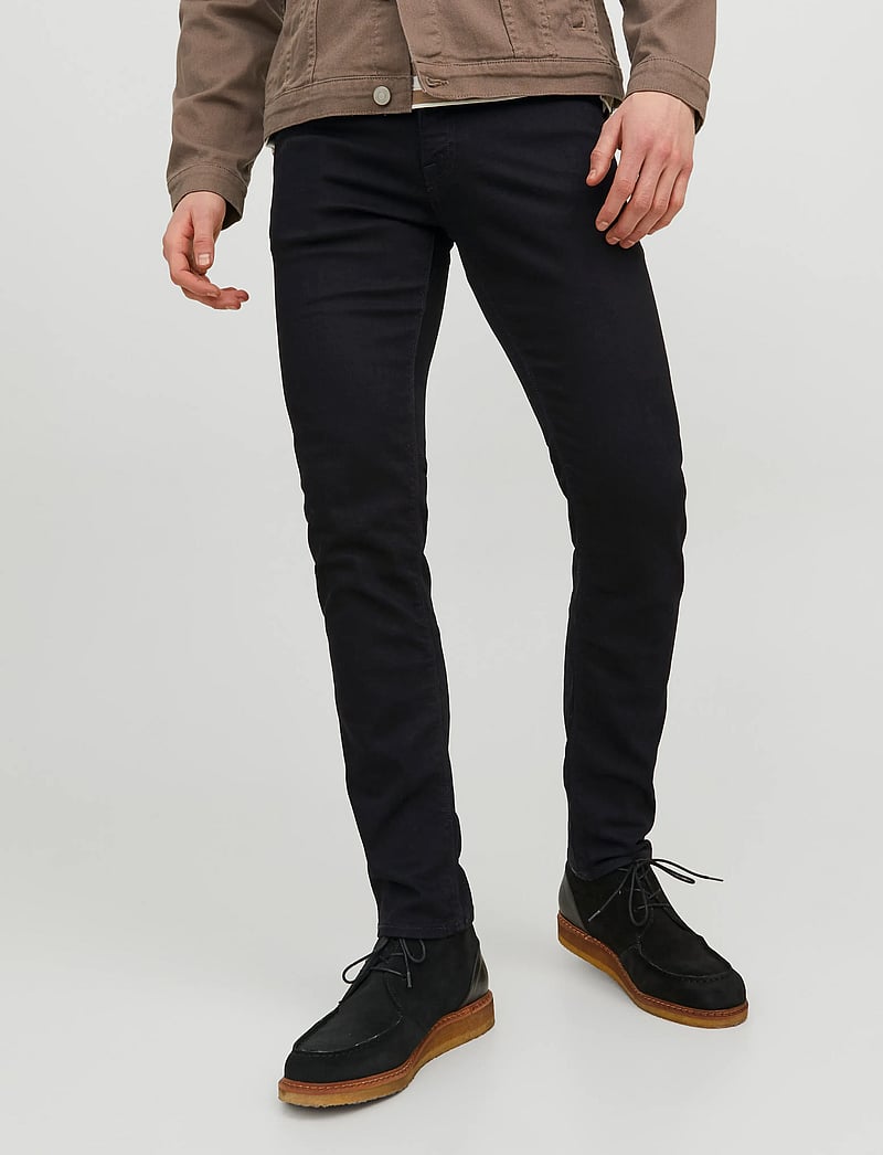 Jack & Jones - JJIGLENN JJFELIX GE 046 50SPS NOOS - slim jeans - black denim - 0