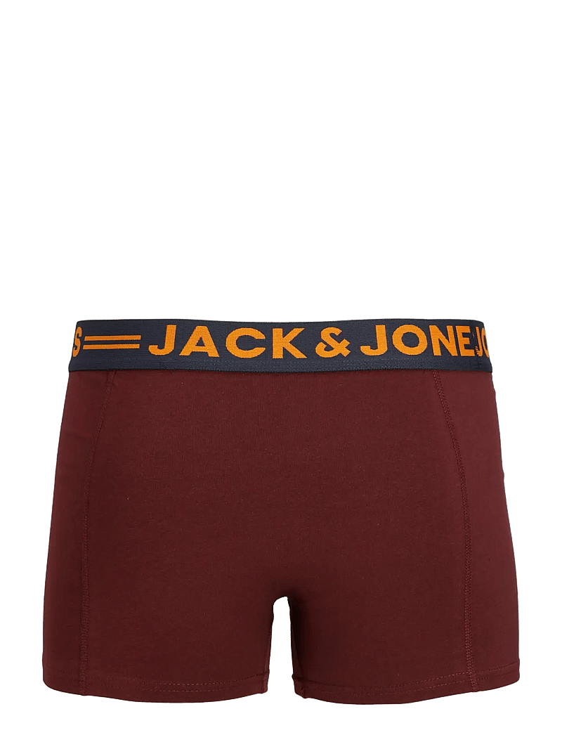 Jack & Jones - JACLICHFIELD TRUNKS 3 PACK NOOS - multipack underbukser - burgundy - 2