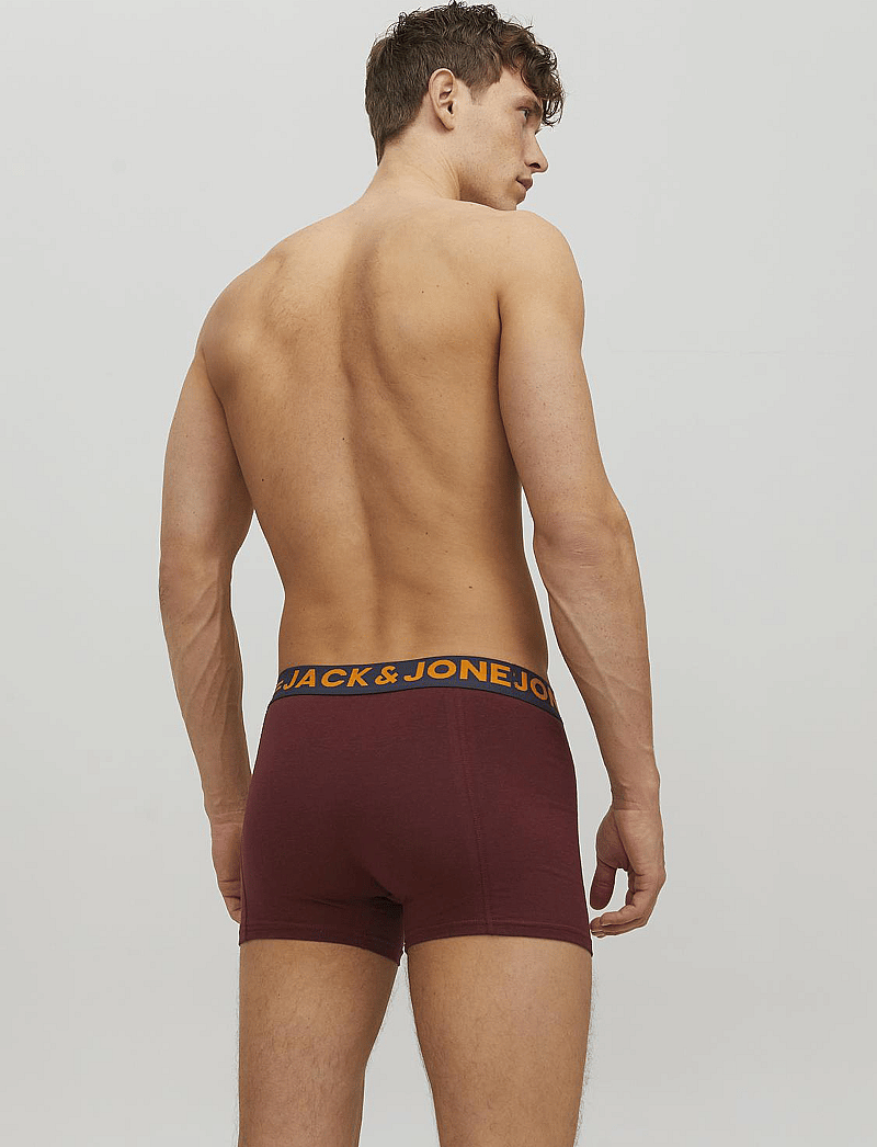 Jack & Jones - JACLICHFIELD TRUNKS 3 PACK NOOS - multipack underbukser - burgundy - 3