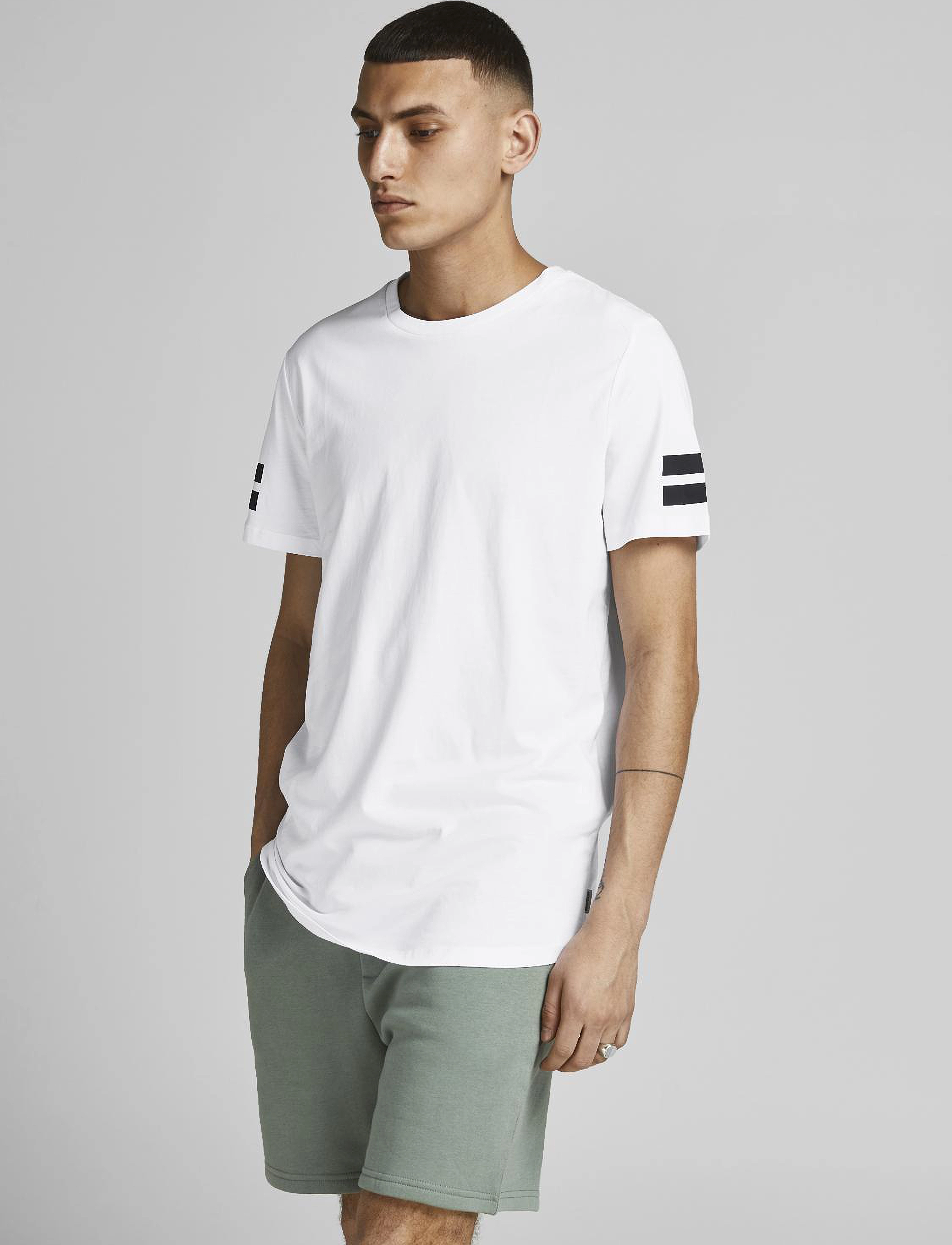 Jack & Jones - JCOBORO TEE SS CREW NECK NOOS - white - 1