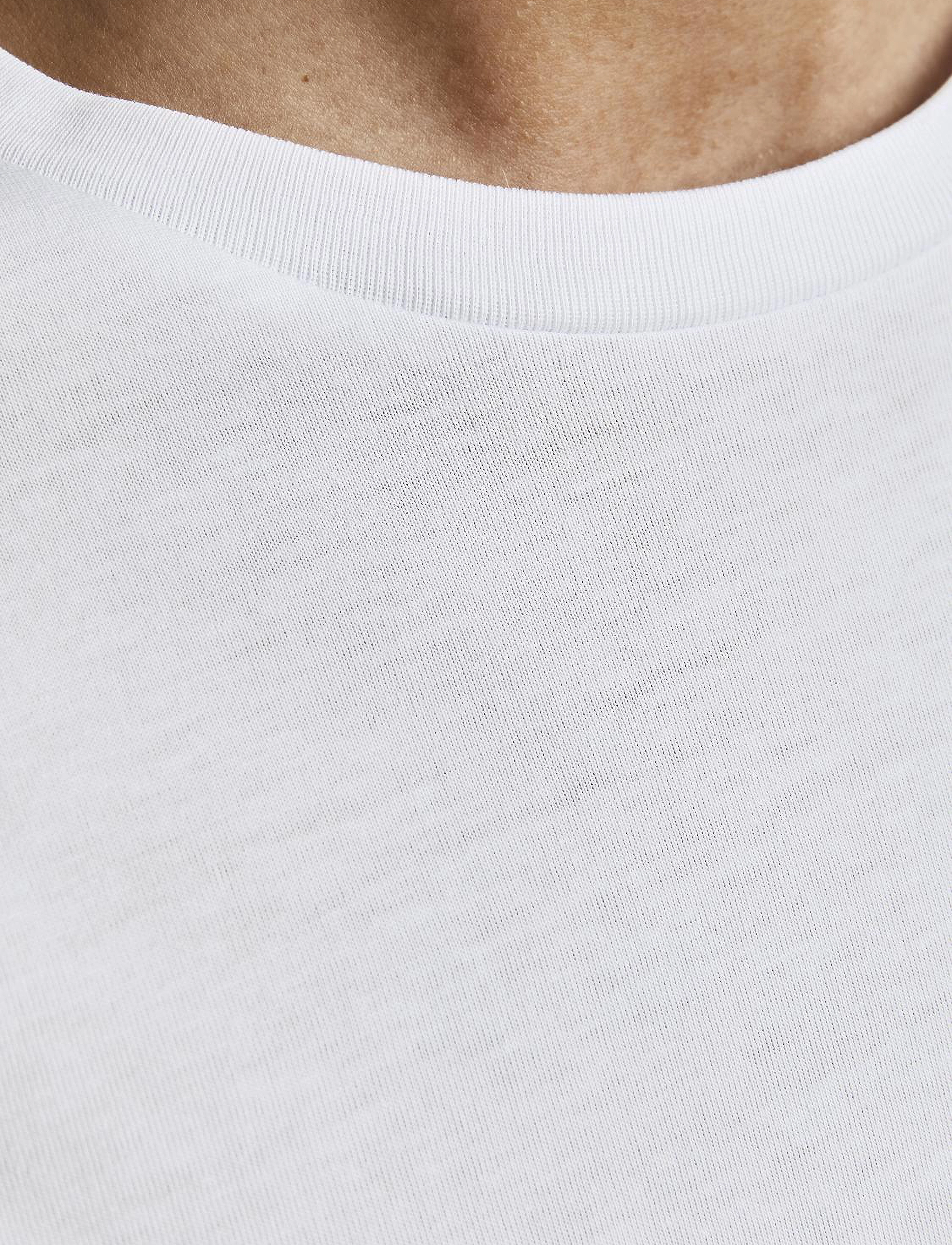 Jack & Jones - JCOBORO TEE SS CREW NECK NOOS - white - 4