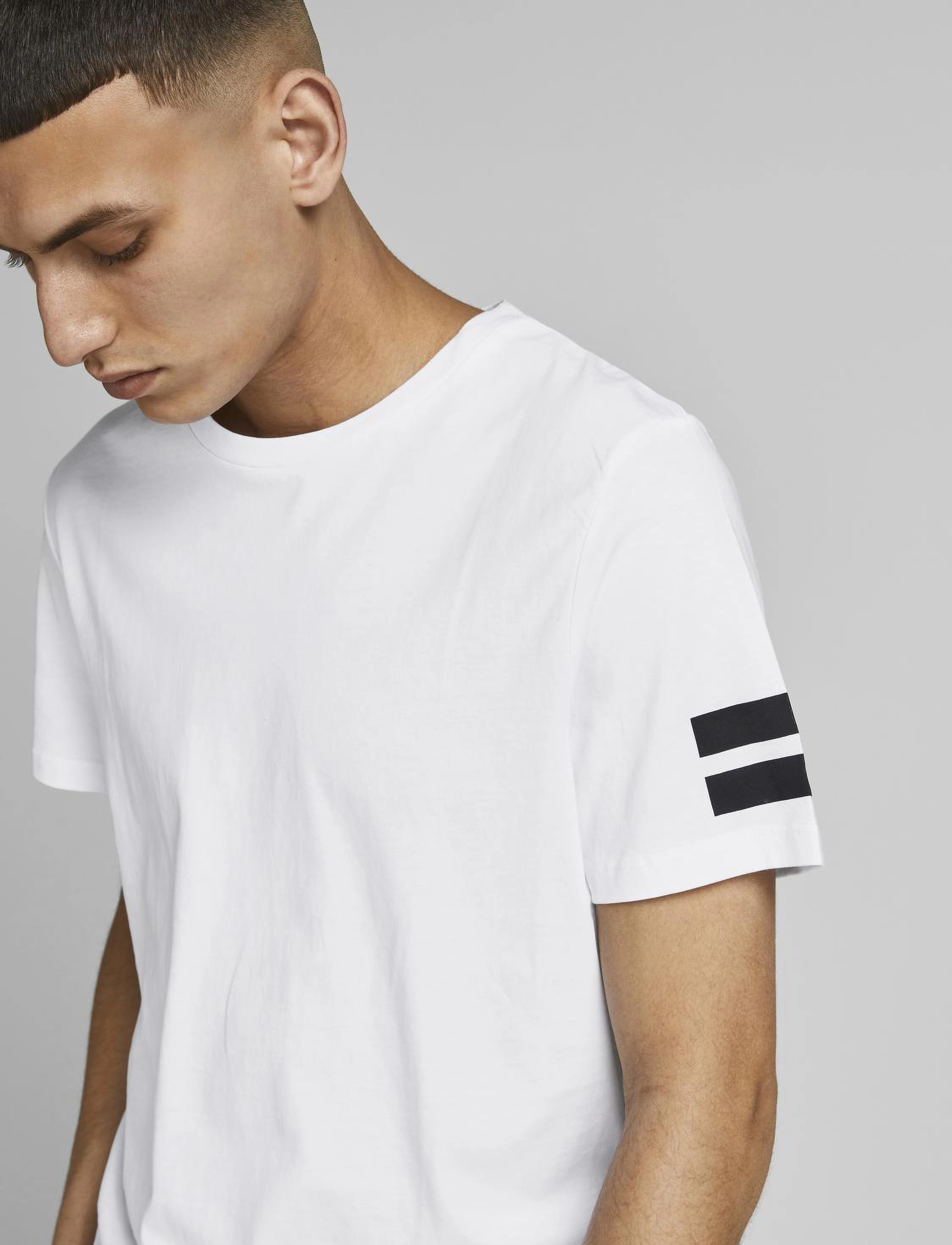 Jack & Jones - JCOBORO TEE SS CREW NECK NOOS - white - 5
