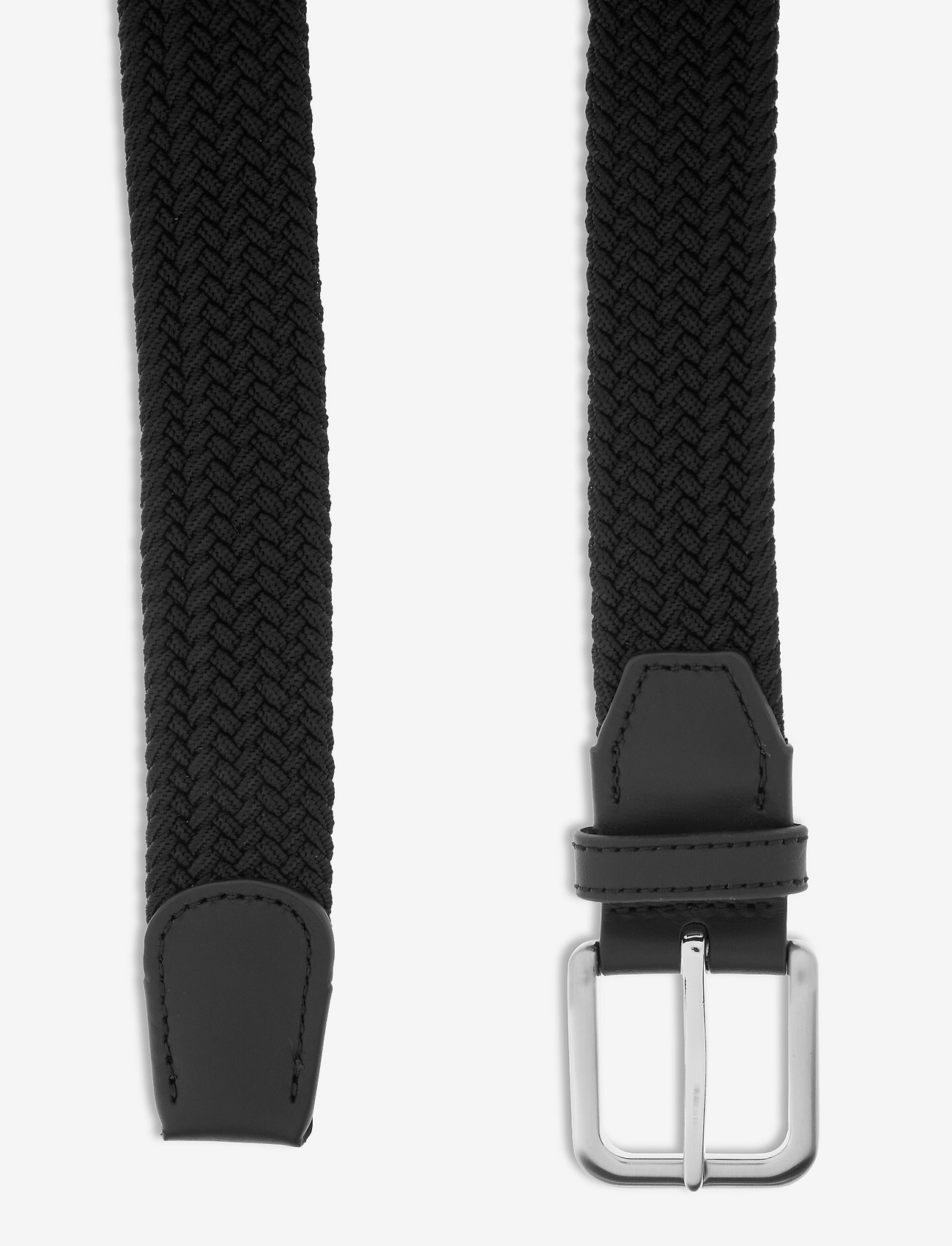 Jack & Jones - JACSPRING WOVEN BELT NOOS - flettede bælter - black - 2