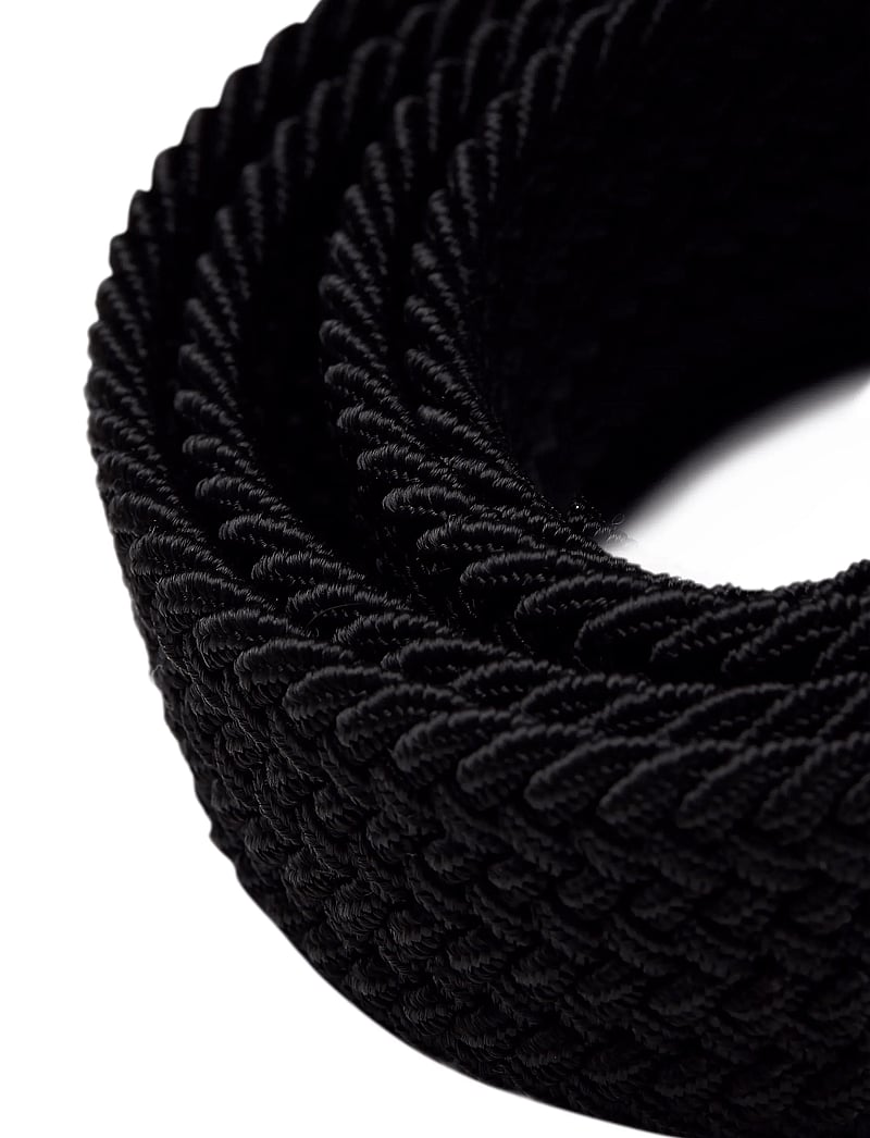 Jack & Jones - JACSPRING WOVEN BELT NOOS - flettede bælter - black - 5