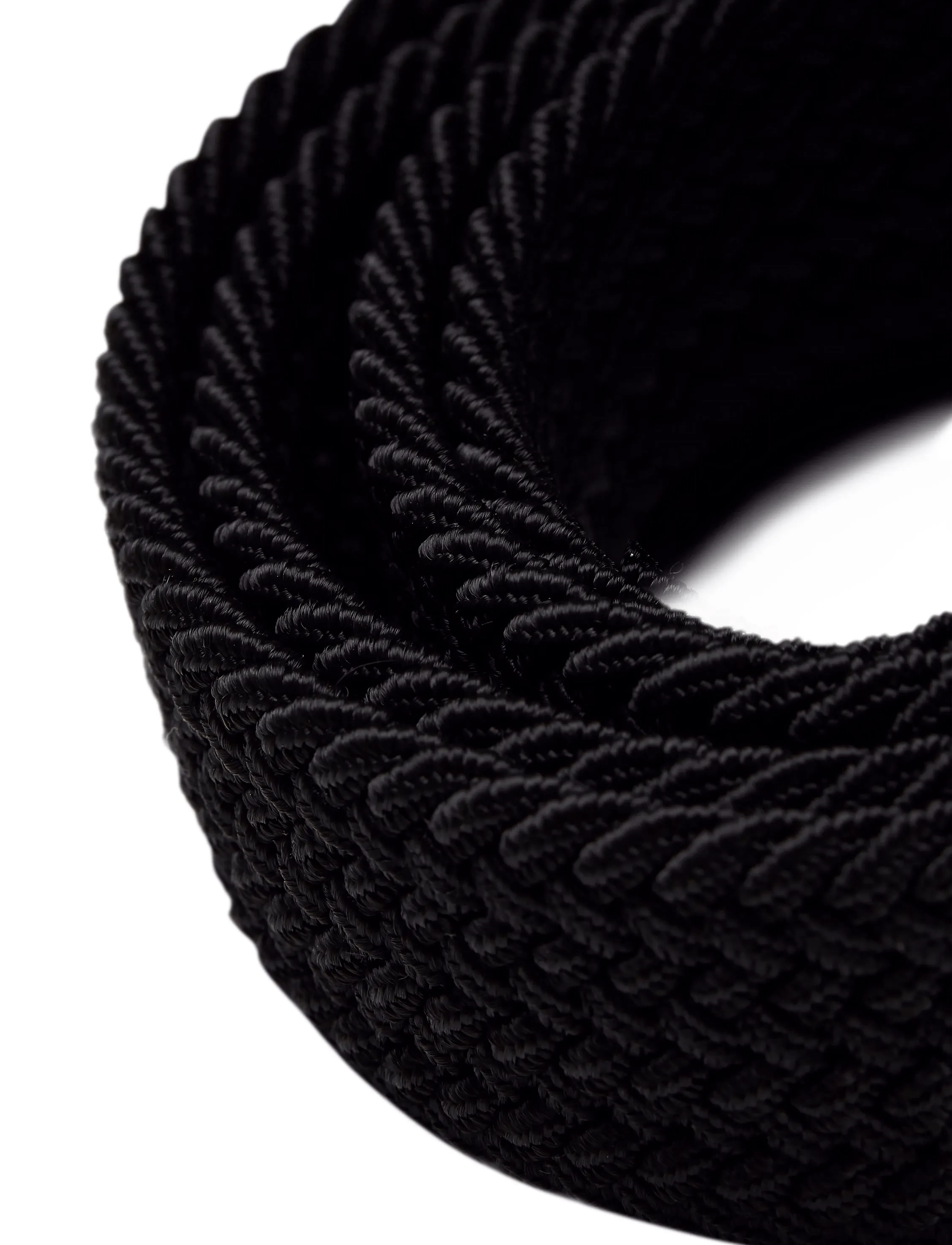 Jack & Jones - JACSPRING WOVEN BELT NOOS - geflochten gürtel - black - 5