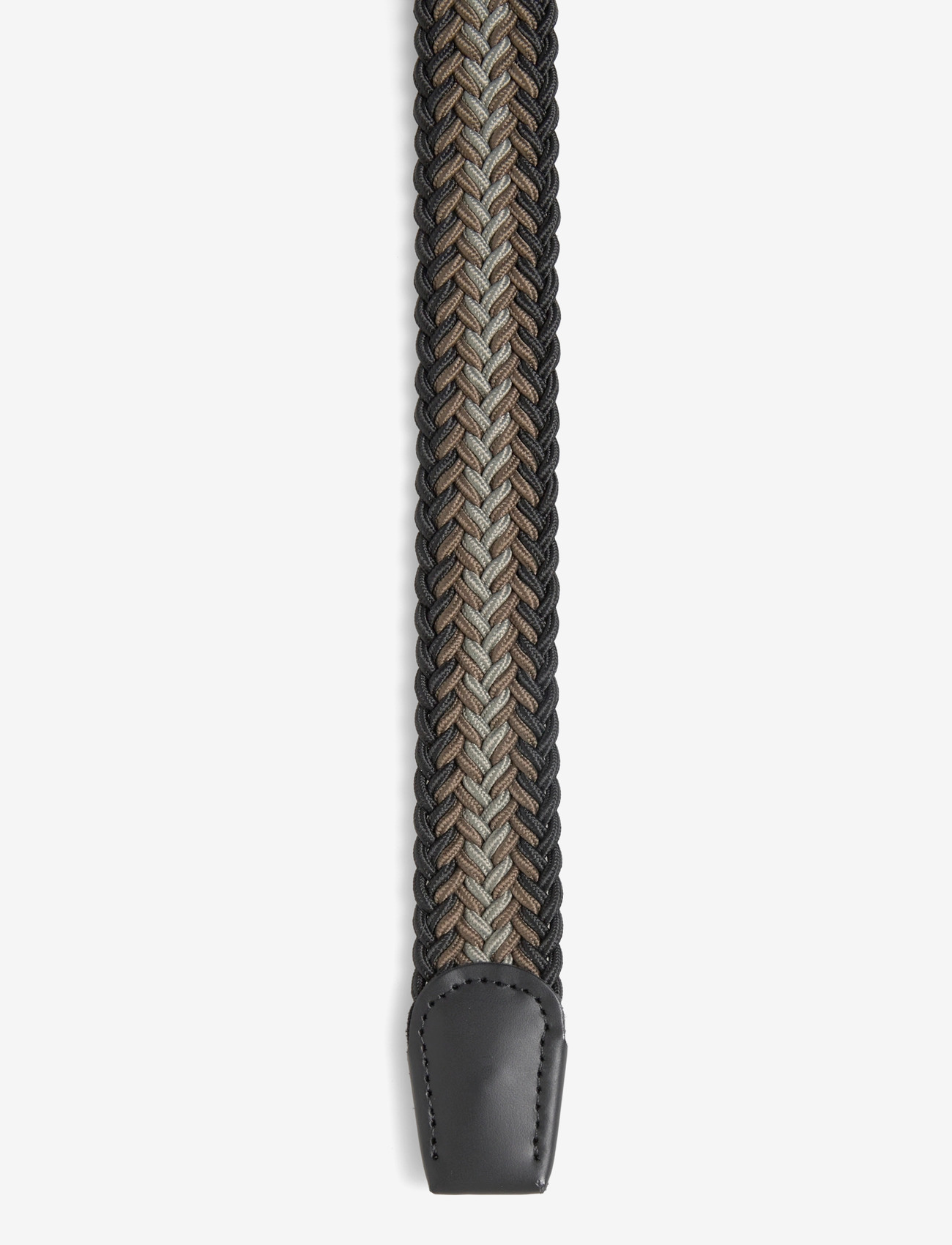 Jack & Jones - JACSPRING WOVEN BELT NOOS - geflochten gürtel - black beauty - 2