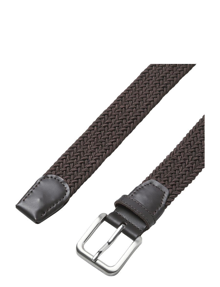 Jack & Jones - JACSPRING WOVEN BELT NOOS - geflochtene gürtel - cocoa - 1