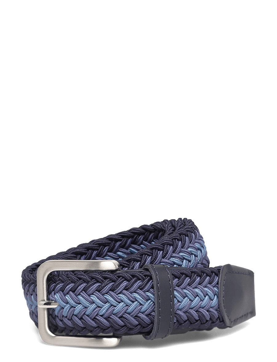 Jack & Jones - JACSPRING WOVEN BELT NOOS - geflochten gürtel - dark navy - 0