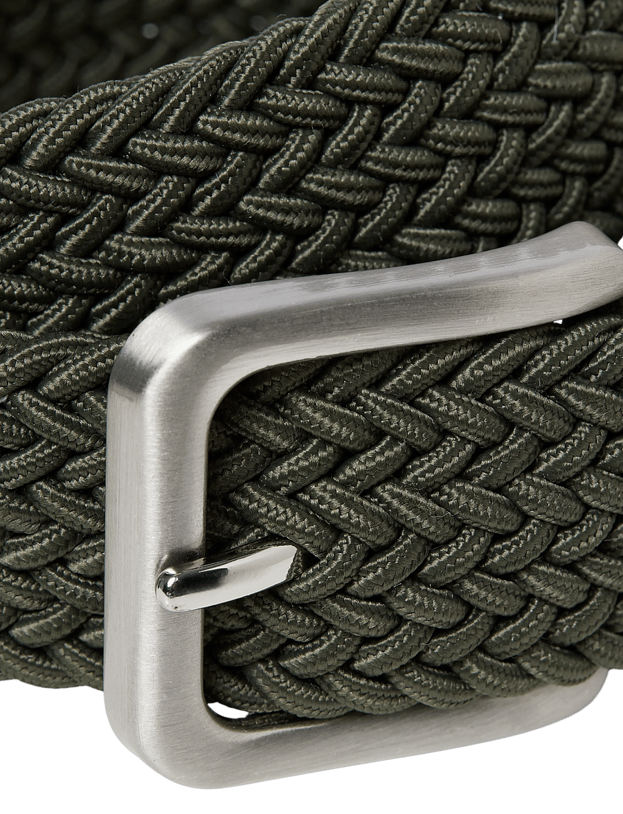Jack & Jones - JACSPRING WOVEN BELT NOOS - geflochtene gürtel - grape leaf - 1