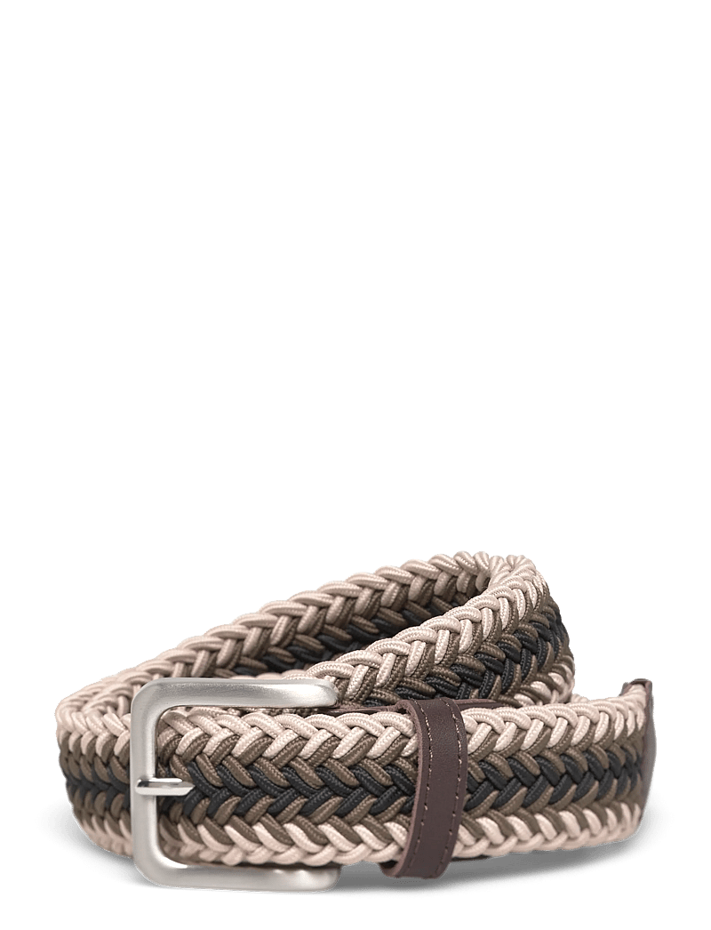 Jack & Jones - JACSPRING WOVEN BELT NOOS - geflochten gürtel - green spruce - 0