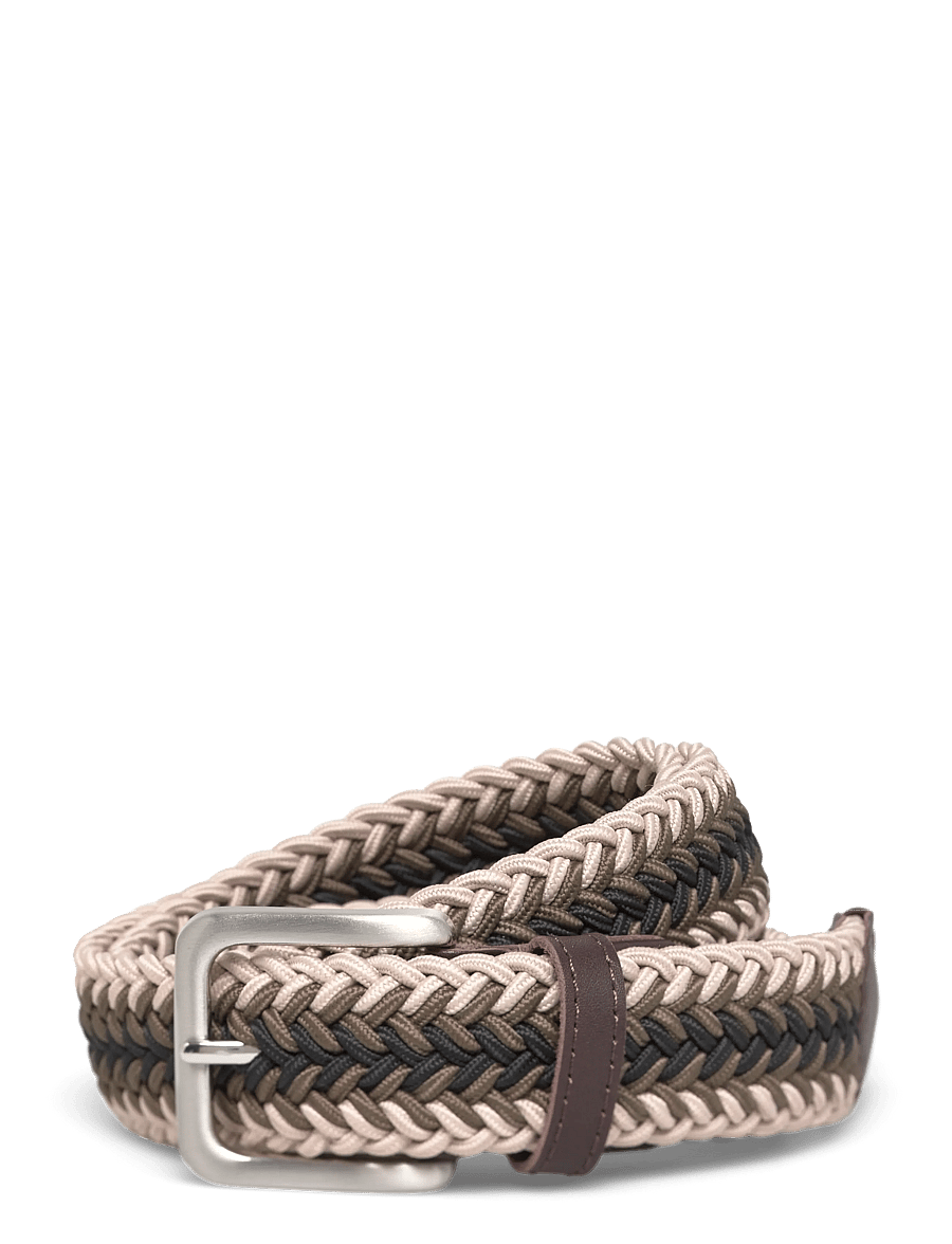 Jack & Jones - JACSPRING WOVEN BELT NOOS - geflochten gürtel - green spruce - 0