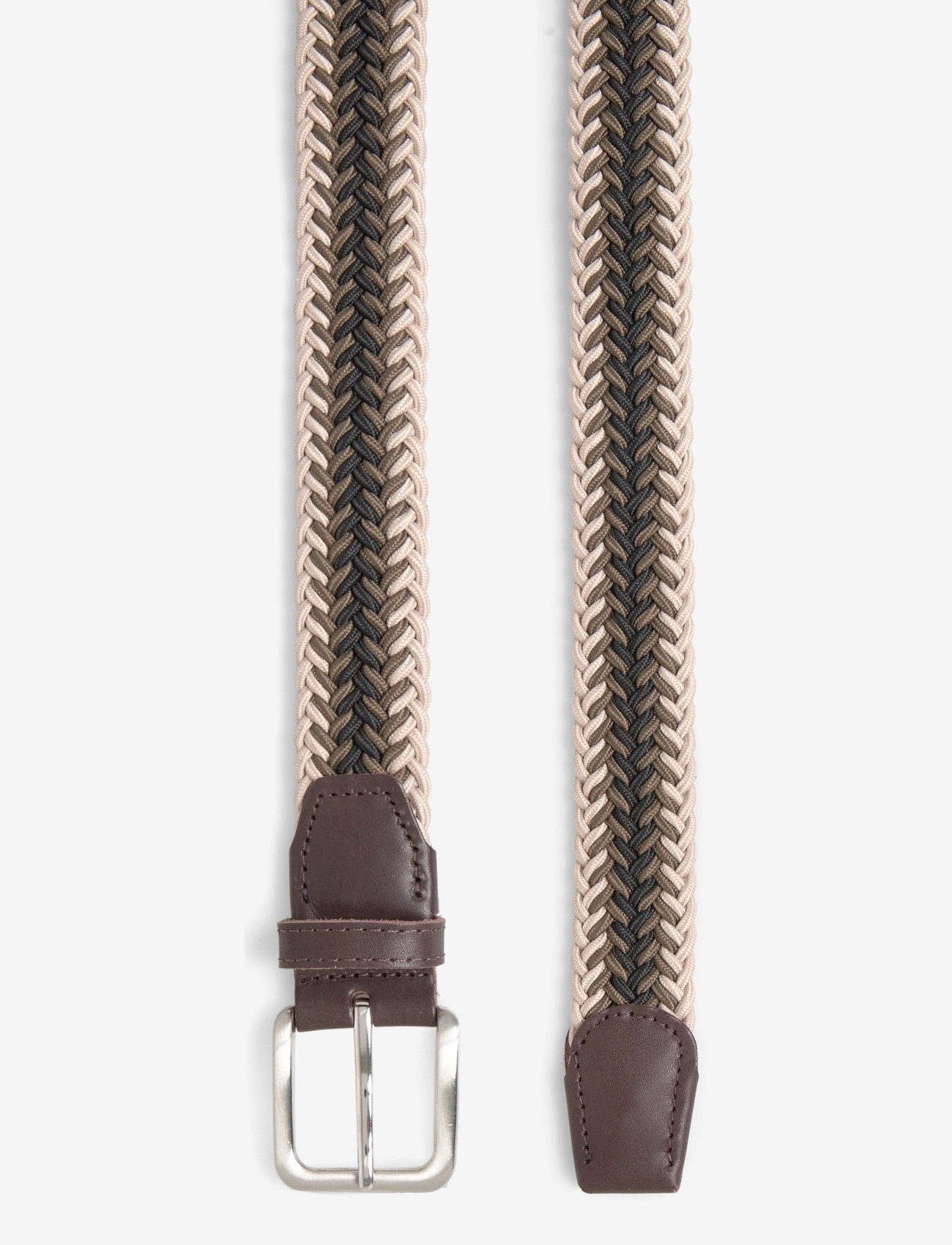 Jack & Jones - JACSPRING WOVEN BELT NOOS - geflochten gürtel - green spruce - 1