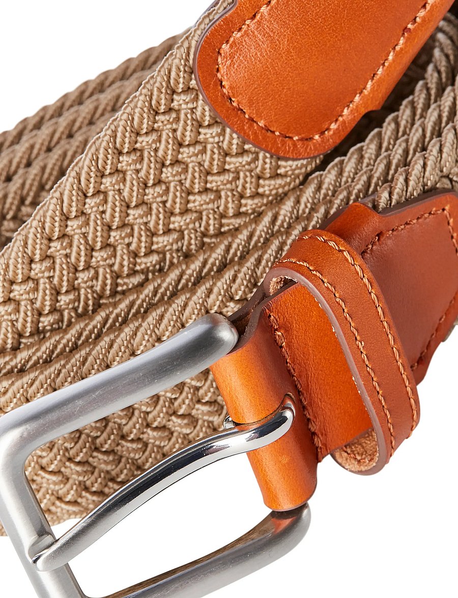 Jack & Jones - JACSPRING WOVEN BELT NOOS - geflochten gürtel - incense - 4