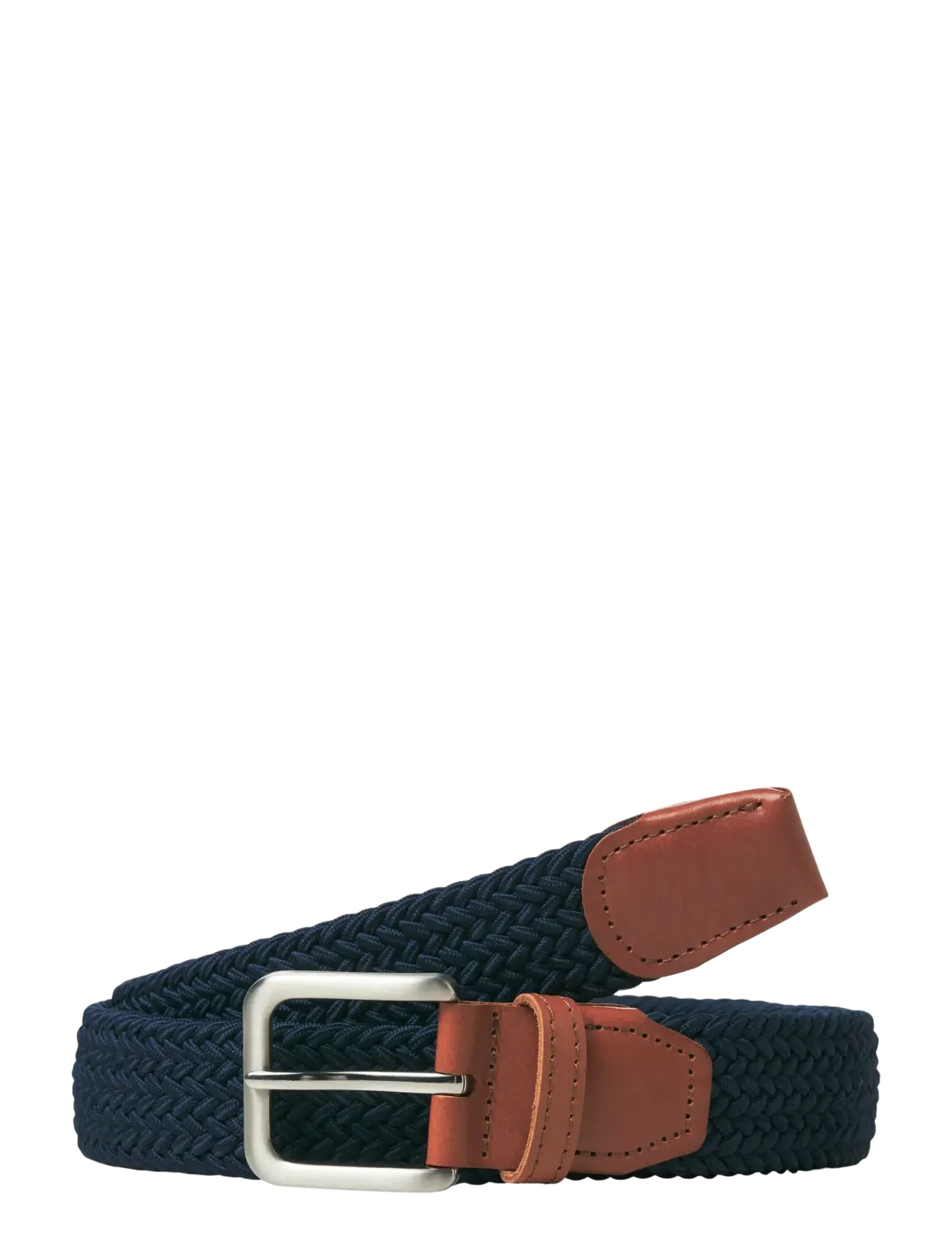 JACSPRING WOVEN BELT NOOS - NAVY BLAZER