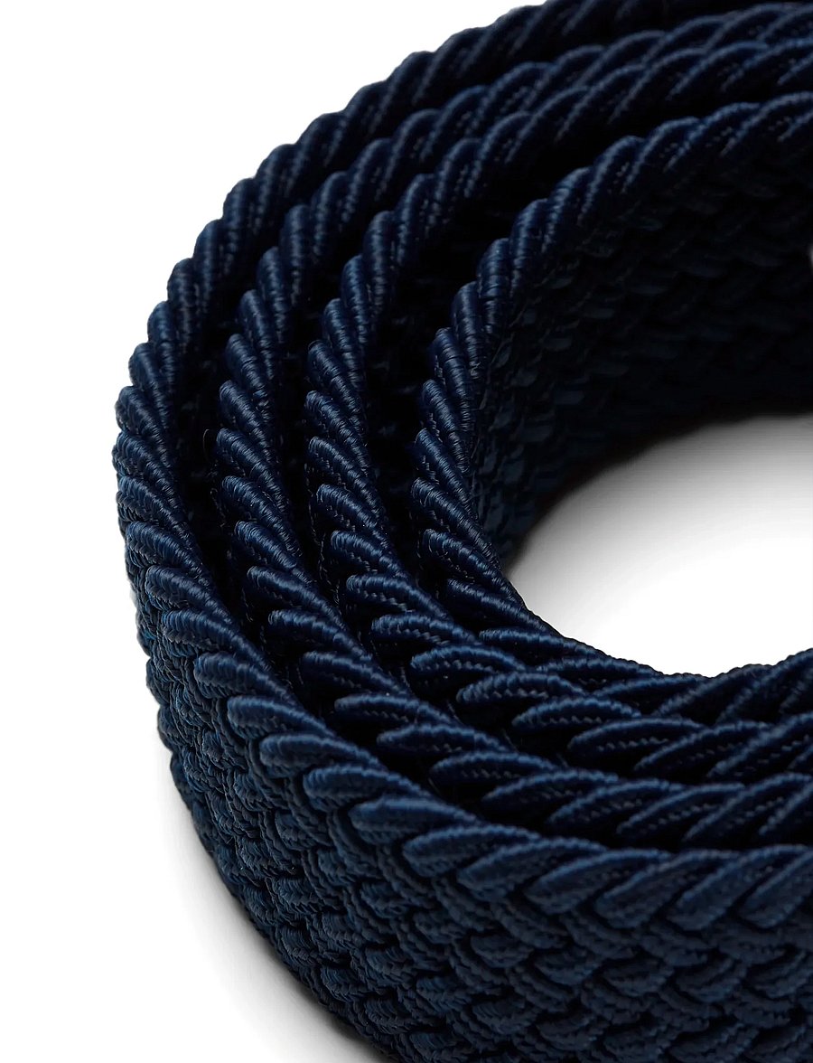 Jack & Jones - JACSPRING WOVEN BELT NOOS - geflochten gürtel - navy blazer - 5