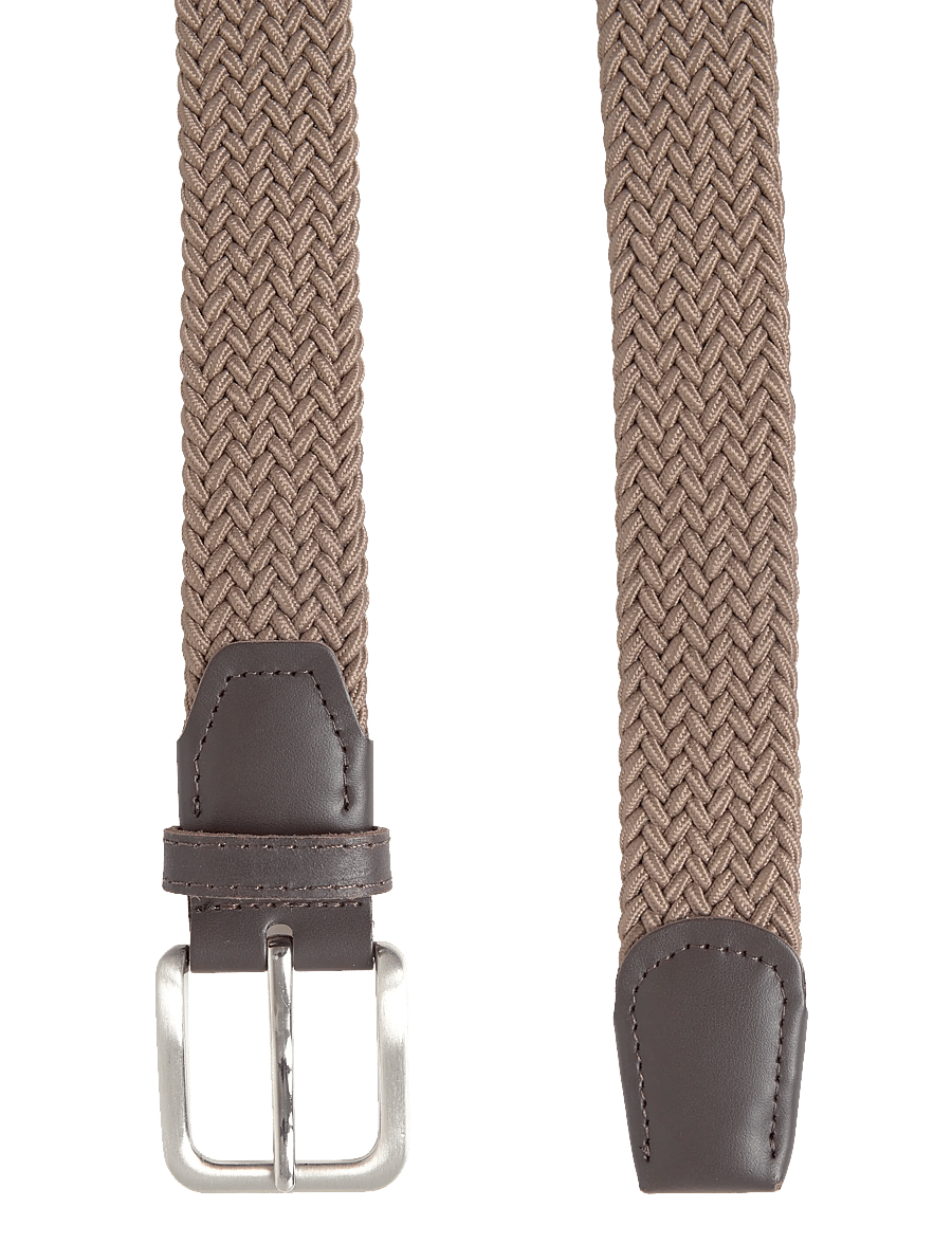 Jack & Jones - JACSPRING WOVEN BELT NOOS - geflochtene gürtel - oxford tan - 1