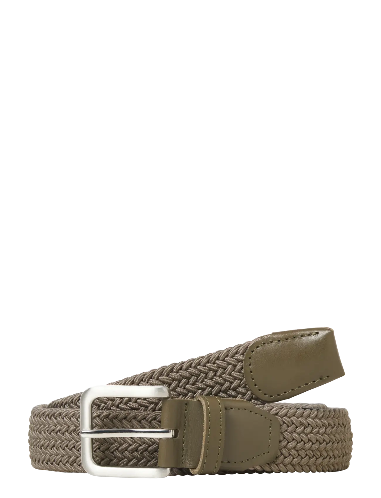 Jack & Jones JACSPRING WOVEN BELT NOOS - Accessories - TAN / khaki/green