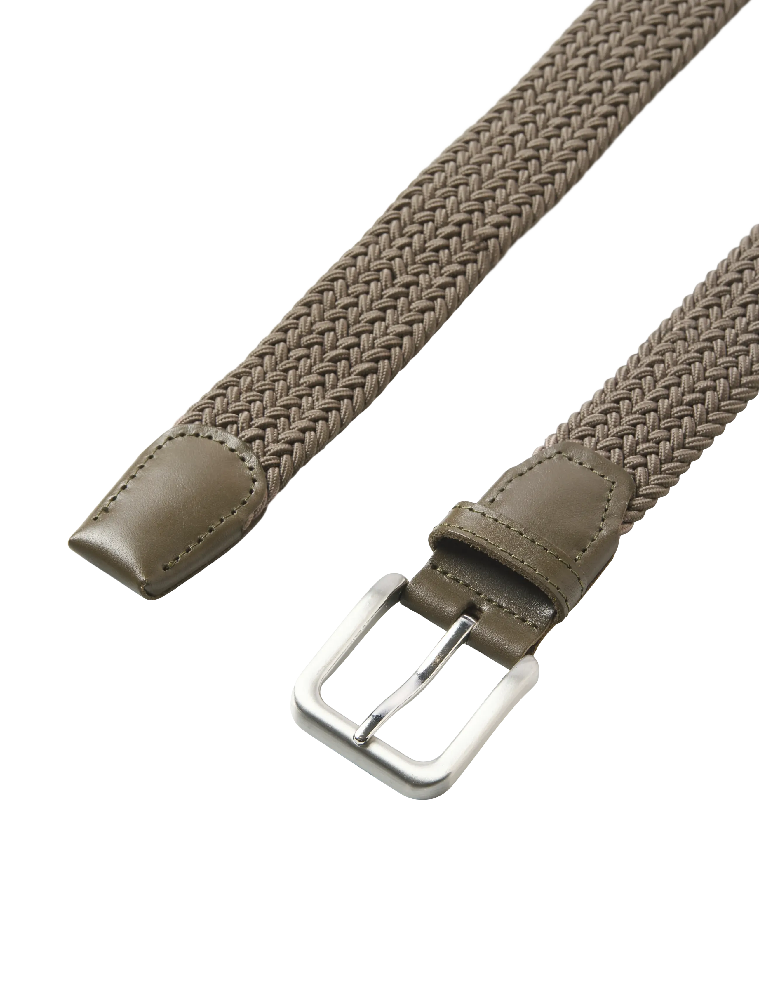 Jack & Jones - JACSPRING WOVEN BELT NOOS - braided belts - tan - 2