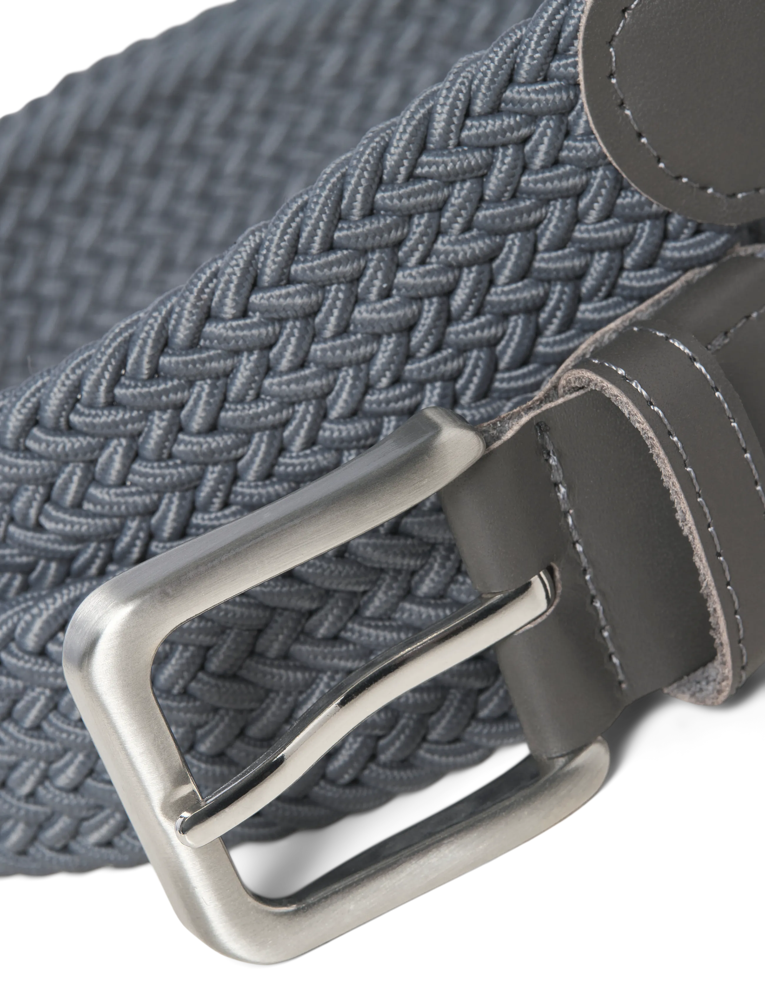 Jack & Jones - JACSPRING WOVEN BELT NOOS - flätade skärp - turbulence - 2
