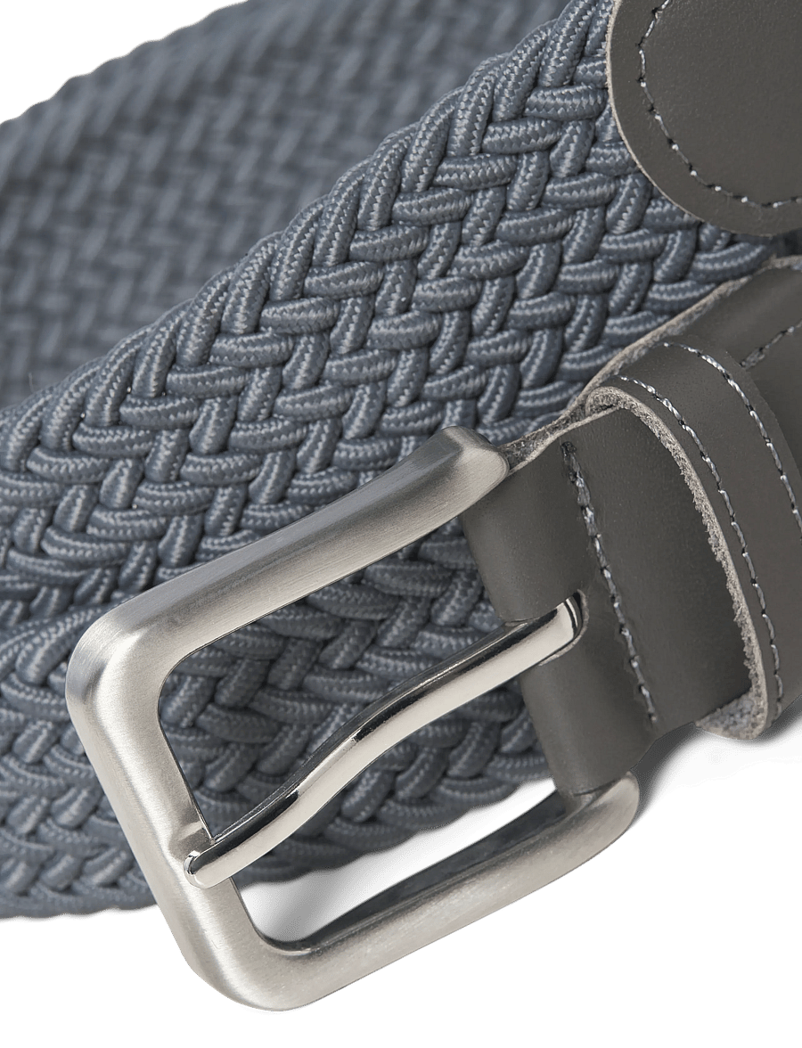 Jack & Jones - JACSPRING WOVEN BELT NOOS - geflochtene gürtel - turbulence - 2