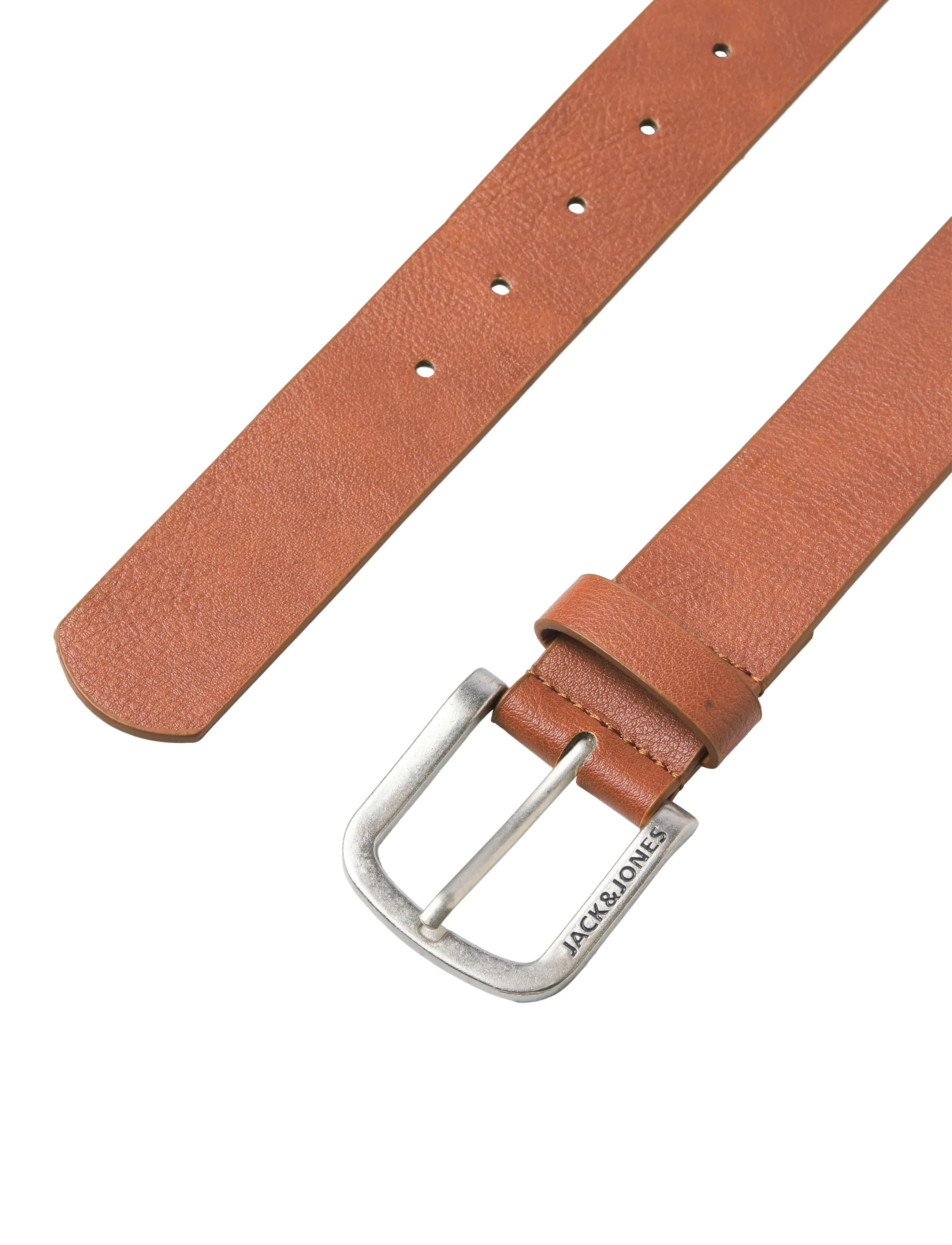 Jack & Jones - JACHARRY BELT NOOS - najniższe ceny - cognac - 2