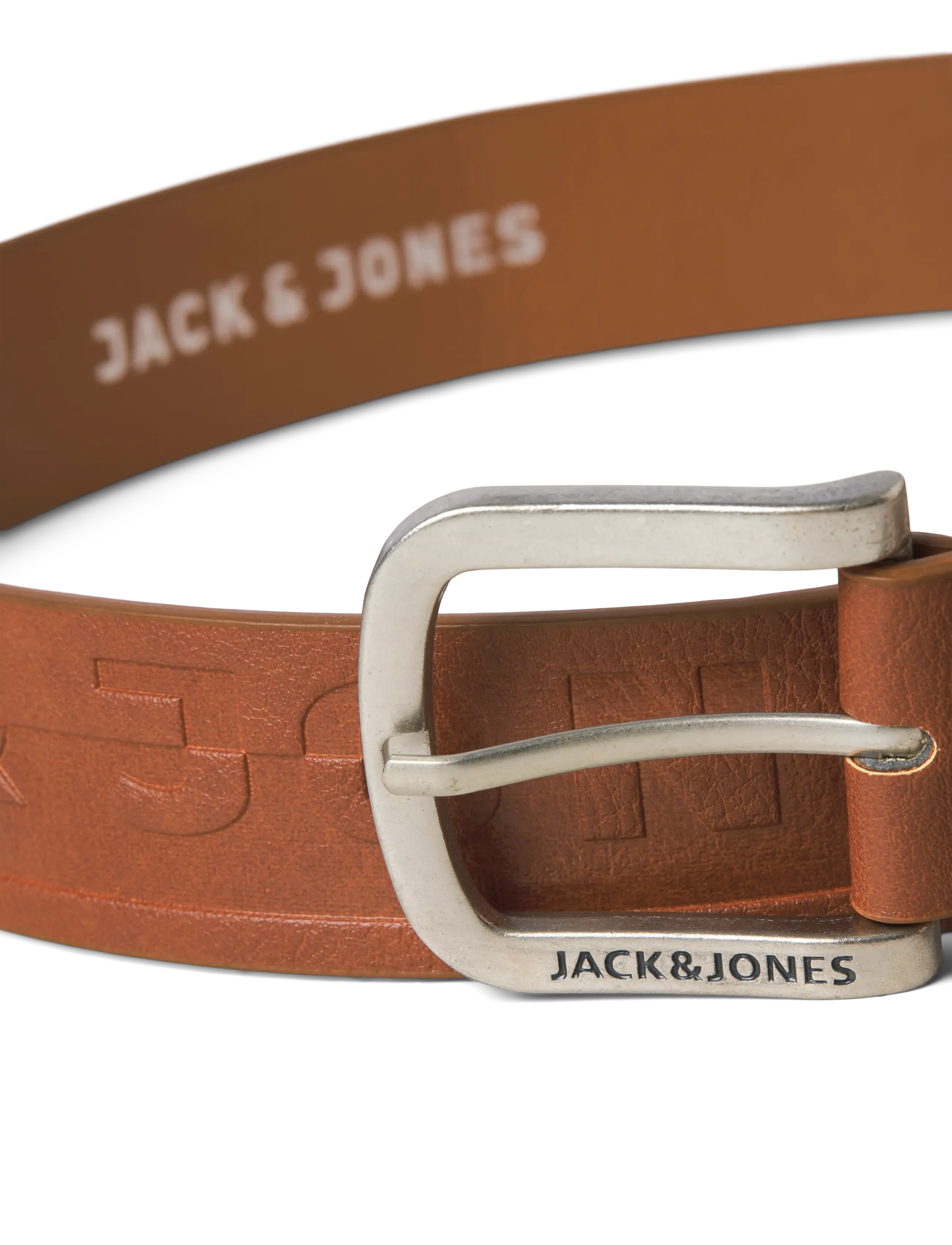 Jack & Jones - JACHARRY BELT NOOS - najniższe ceny - cognac - 3