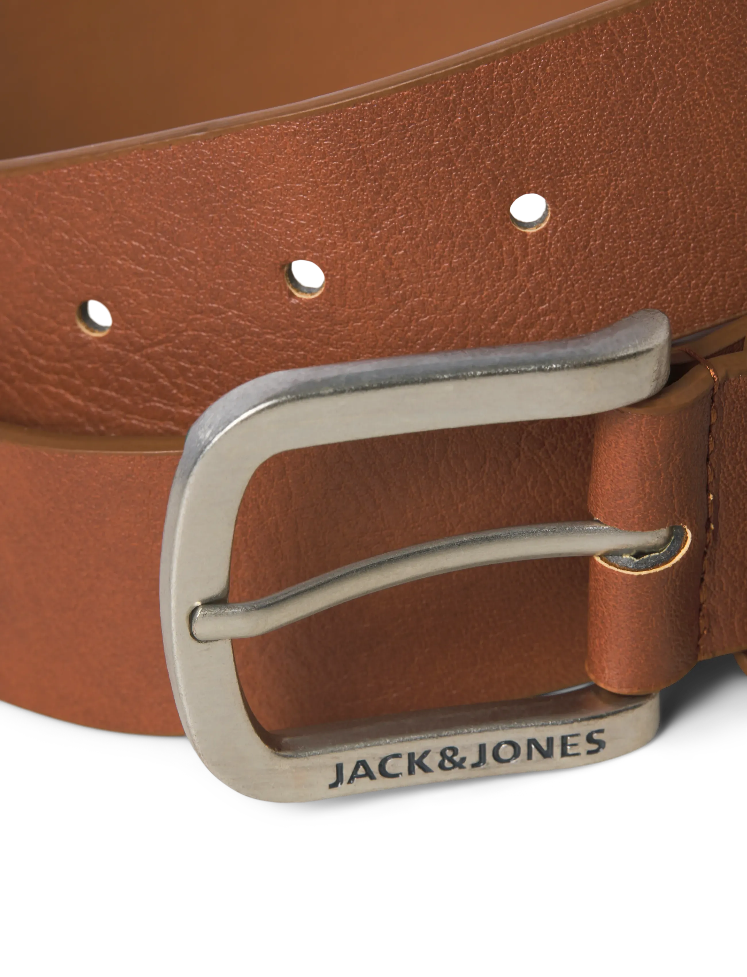 Jack & Jones - JACHARRY BELT NOOS - najniższe ceny - cognac - 5