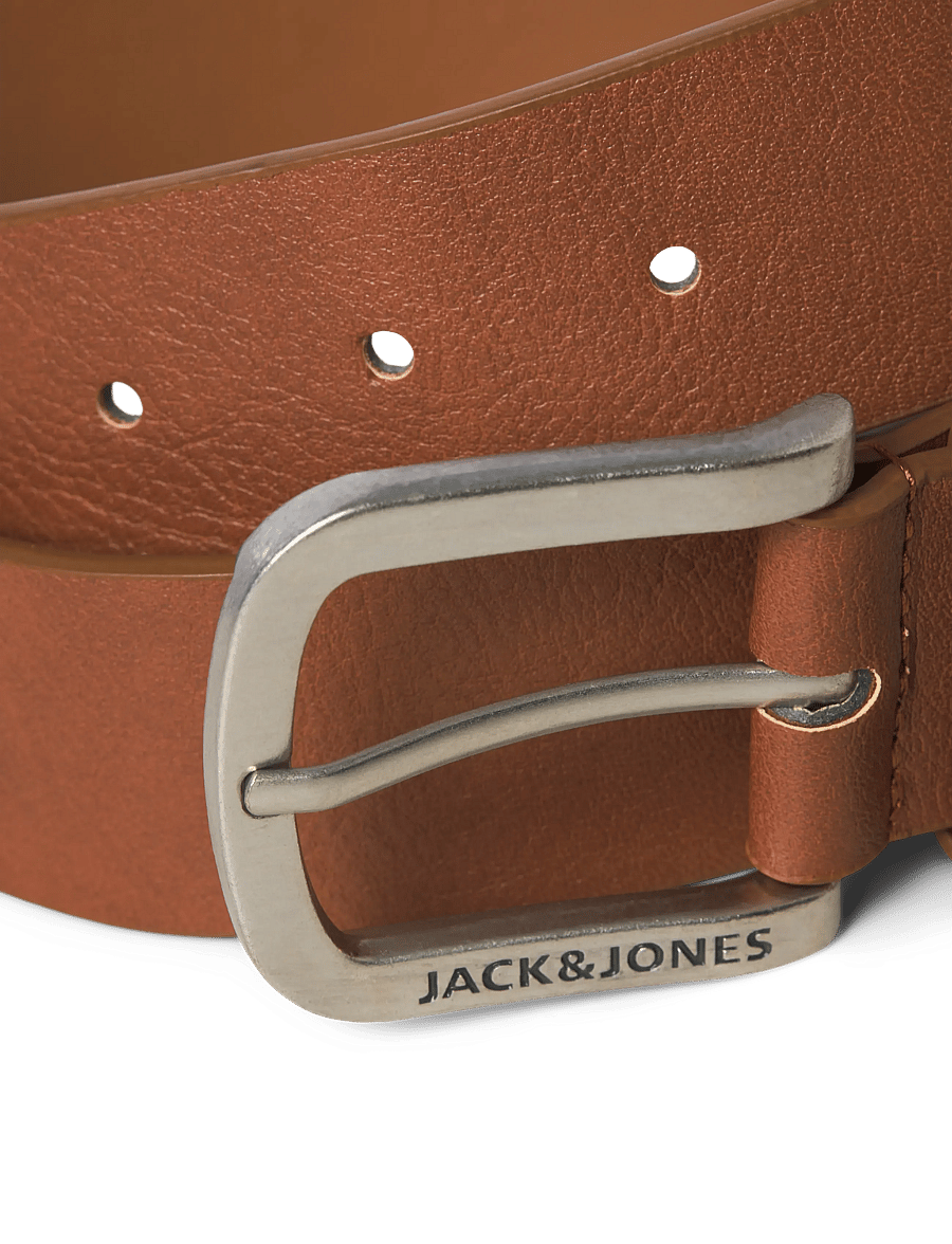Jack & Jones - JACHARRY BELT NOOS - klassiska skärp - cognac - 5