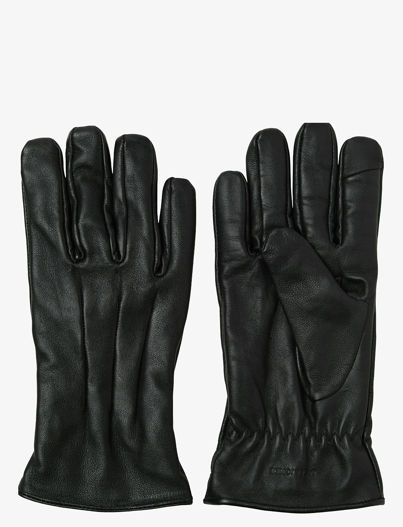 Jack & Jones - JACMONTANA LEATHER GLOVES NOOS - kollektioner - black - 1