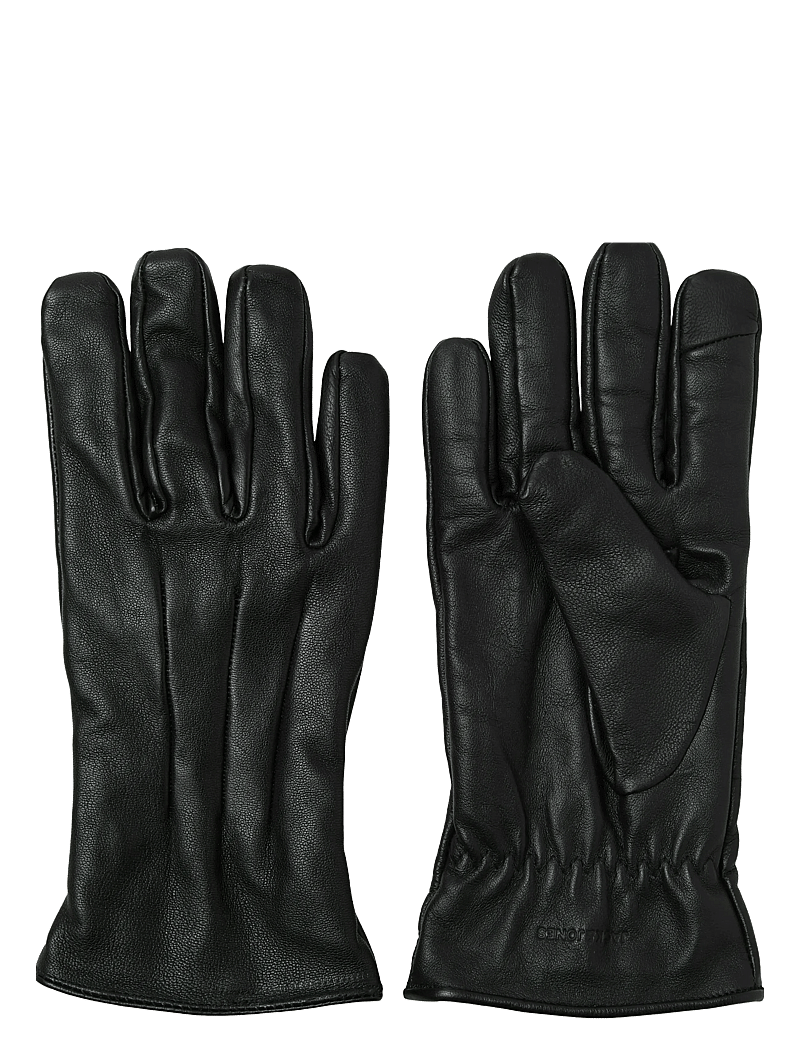 Jack & Jones - JACMONTANA LEATHER GLOVES NOOS - kollektioner - black - 1
