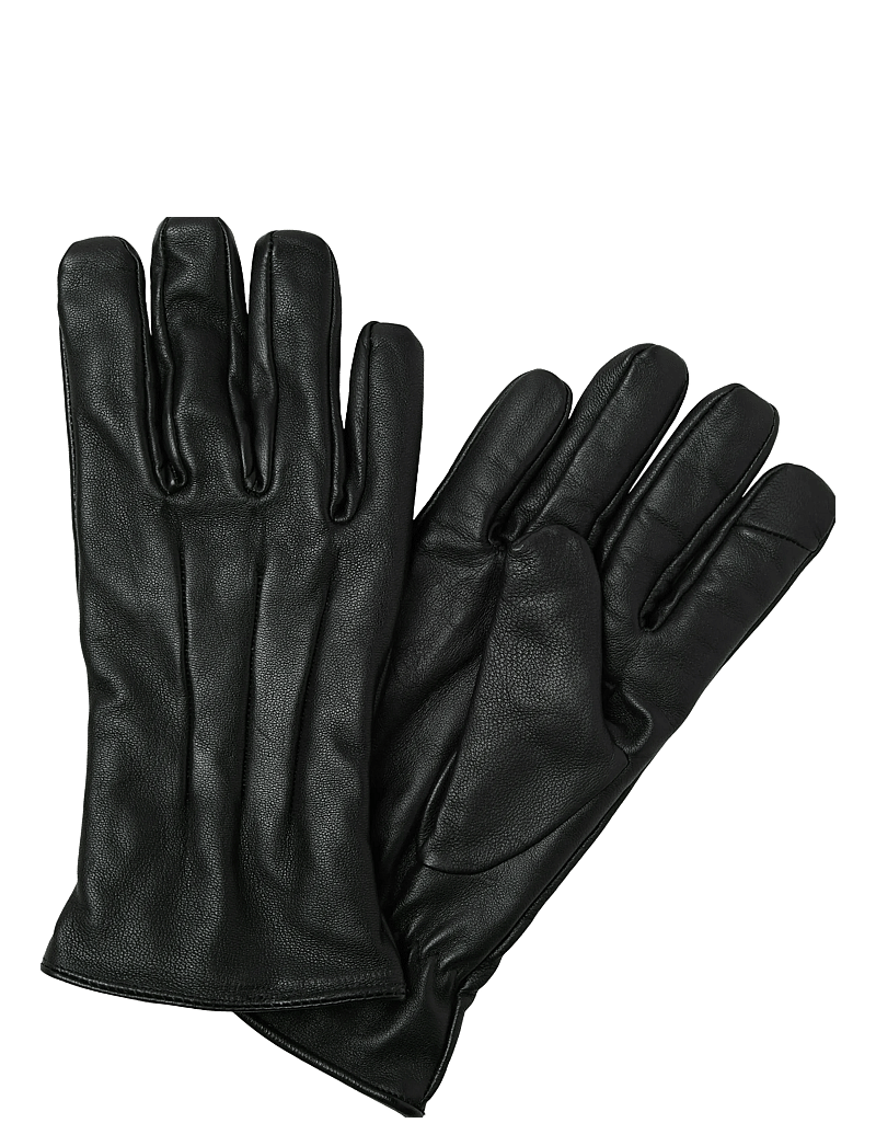 Jack & Jones - JACMONTANA LEATHER GLOVES NOOS - kollektioner - black - 3