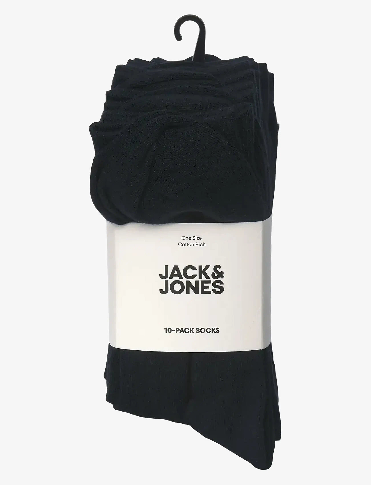 Jack & Jones - JACJENS SOCK 10 PACK NOOS - laveste priser - black - 1