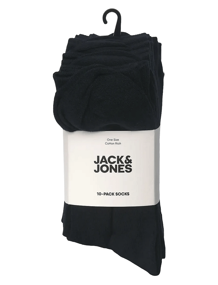 Jack & Jones - JACJENS SOCK 10 PACK NOOS - sokker - black - 1