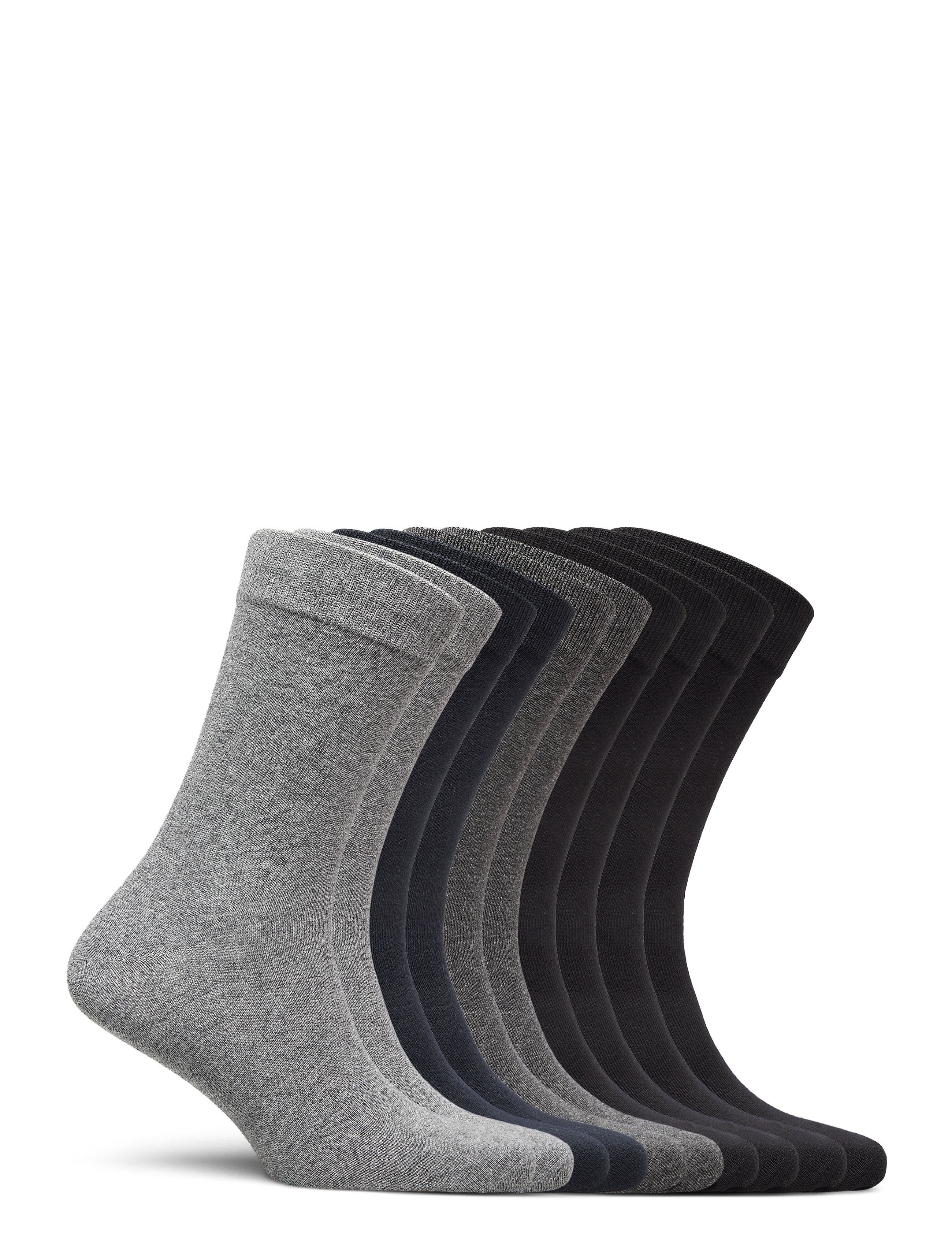 Jack & Jones Jacjens Sock 10 Pack Noos, One Size, Socks, Grau - Regular Männerswear