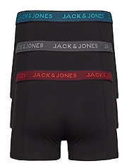 Jack & Jones - JACWAISTBAND TRUNKS 3 PACK NOOS - laveste priser - asphalt - 2