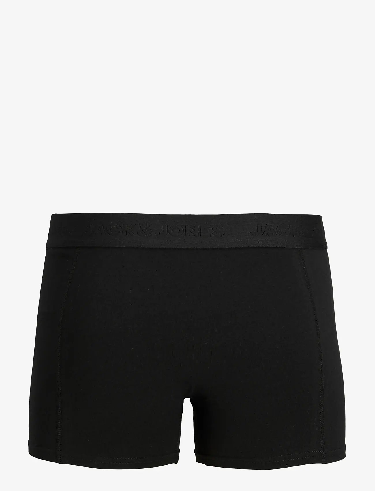 Jack & Jones - JACWAISTBAND TRUNKS 3 PACK NOOS - unterhosen im multipack - black - 2