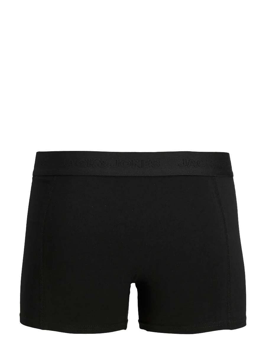 Jack & Jones - JACWAISTBAND TRUNKS 3 PACK NOOS - multipack underpants - black - 2