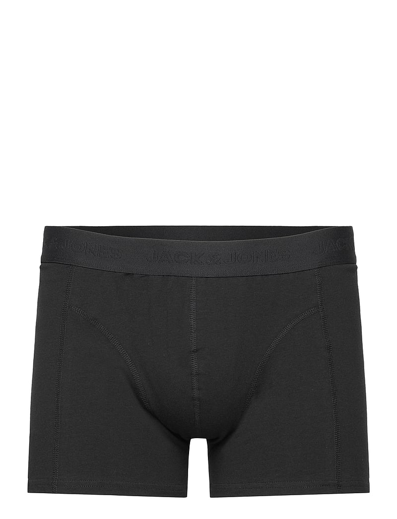 Jack & Jones 2 pack trunks in black Jack & Jones 2 pack trunks in black