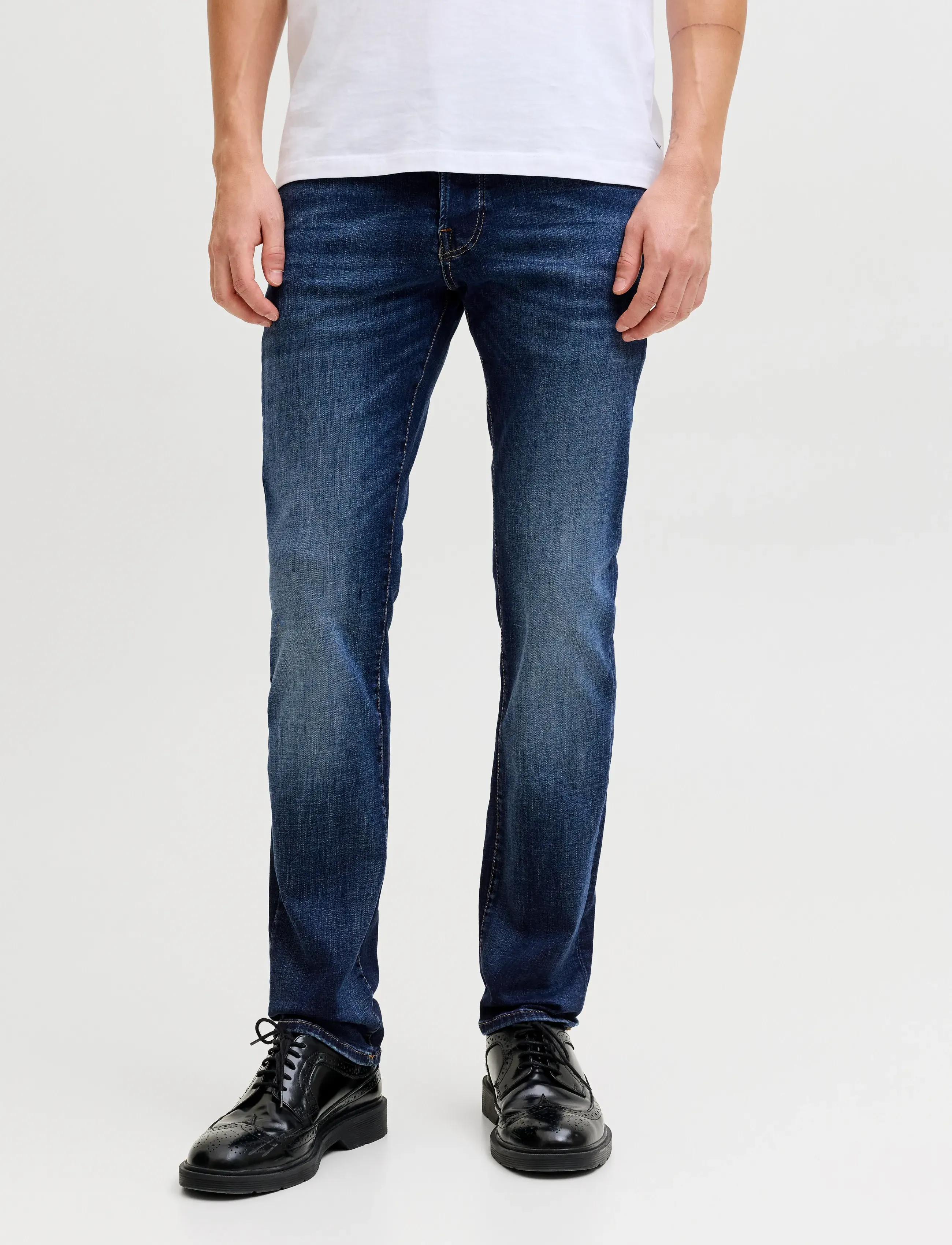 Jack & Jones JJIGLENN JJICON JJ 057 50SPS NOOS - Kollektionen - BLUE DENIM / blue
