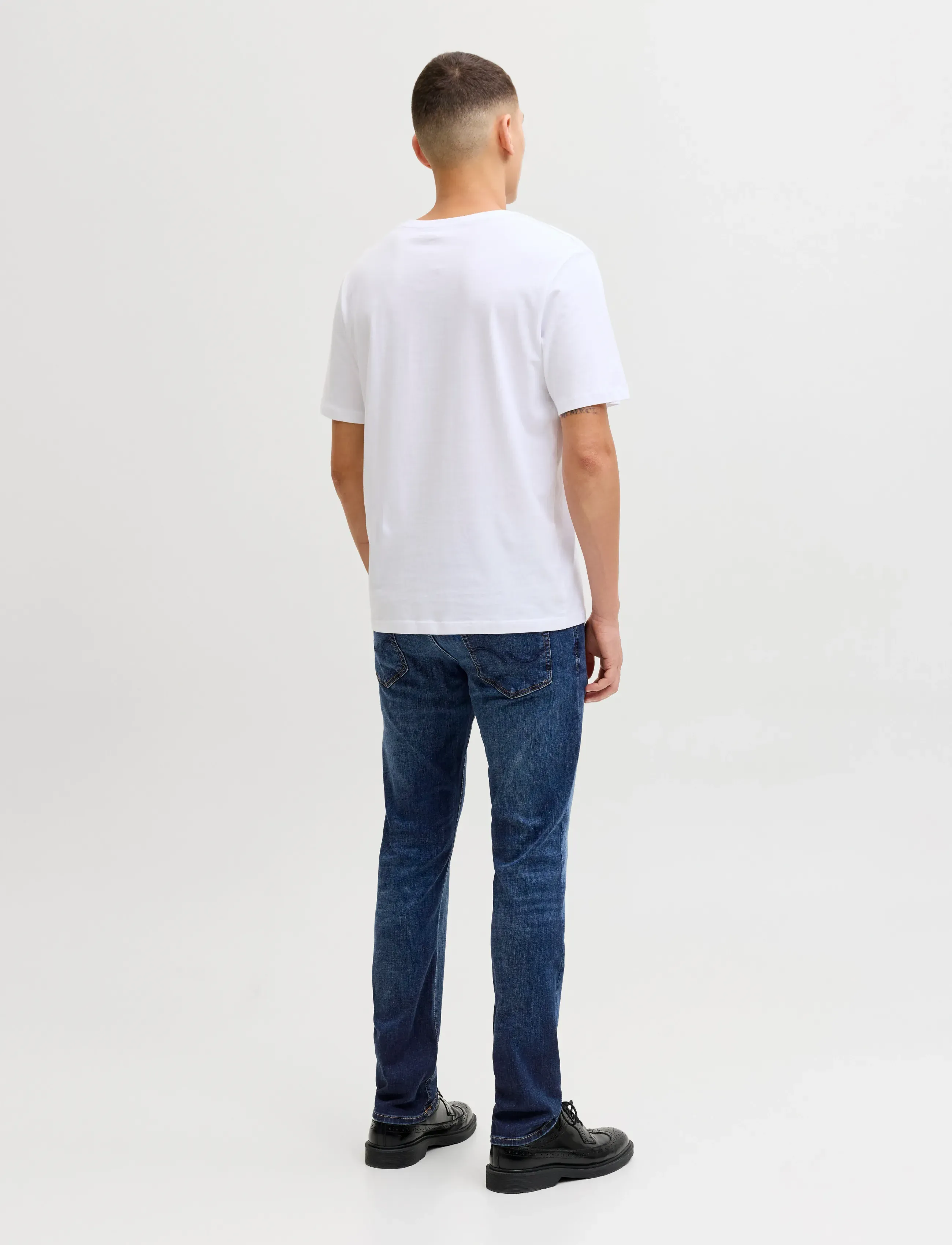 Jack & Jones - JJIGLENN JJICON JJ 057 50SPS NOOS - slim jeans - blue denim - 3