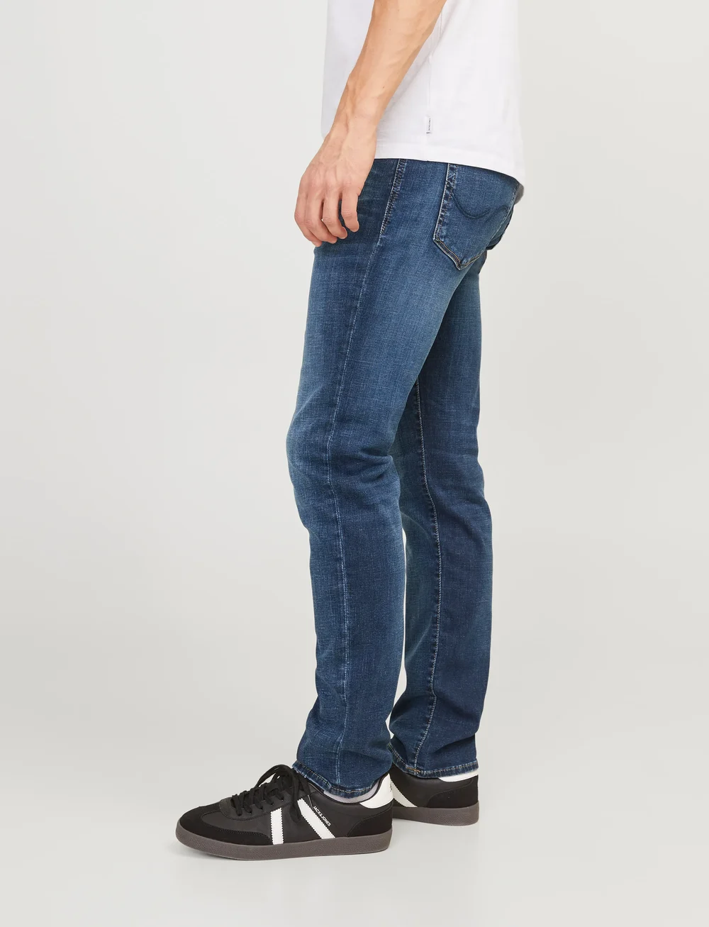 Jack & Jones - JJIGLENN JJICON JJ 057 50SPS NOOS - slim fit jeans - blue denim - 4