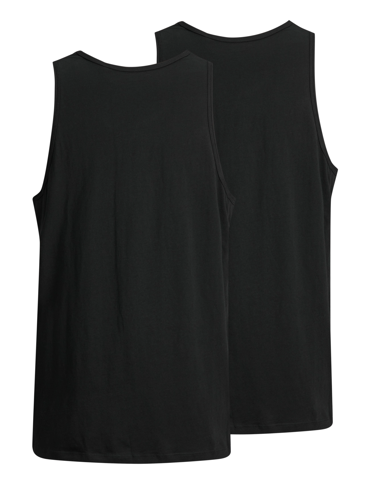 Jack & Jones - JACBASIC TANKTOP 2 PACK NOOS - black - 2
