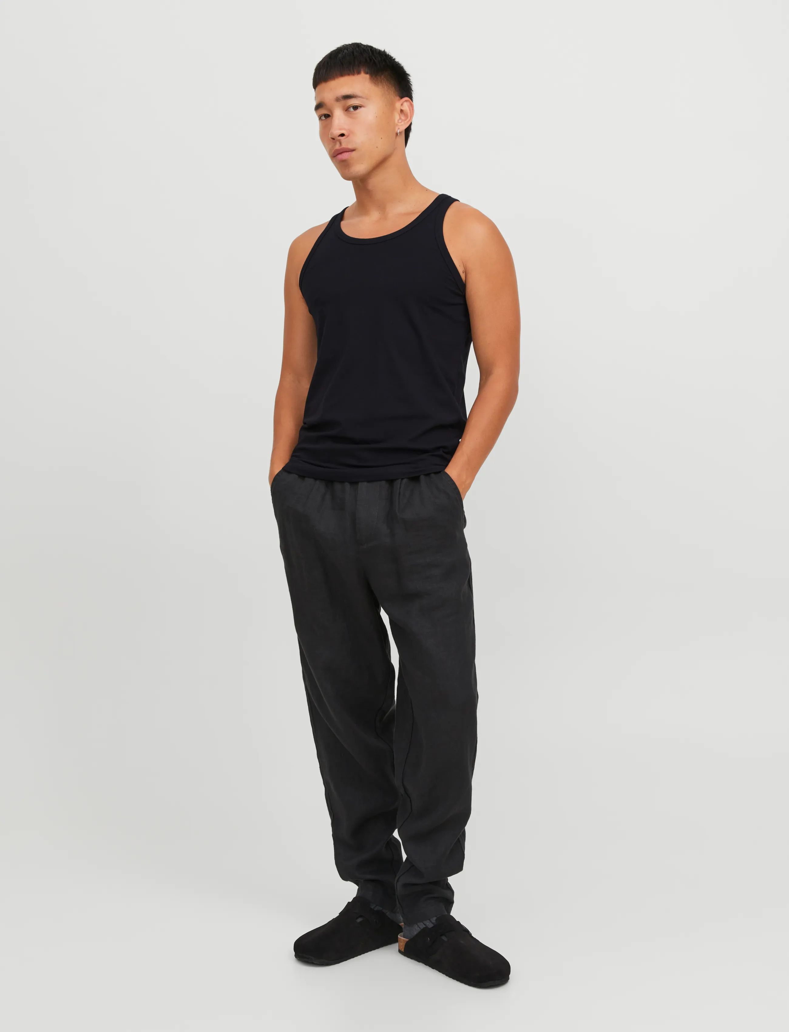 Jack & Jones - JACBASIC TANKTOP 2 PACK NOOS - black - 4