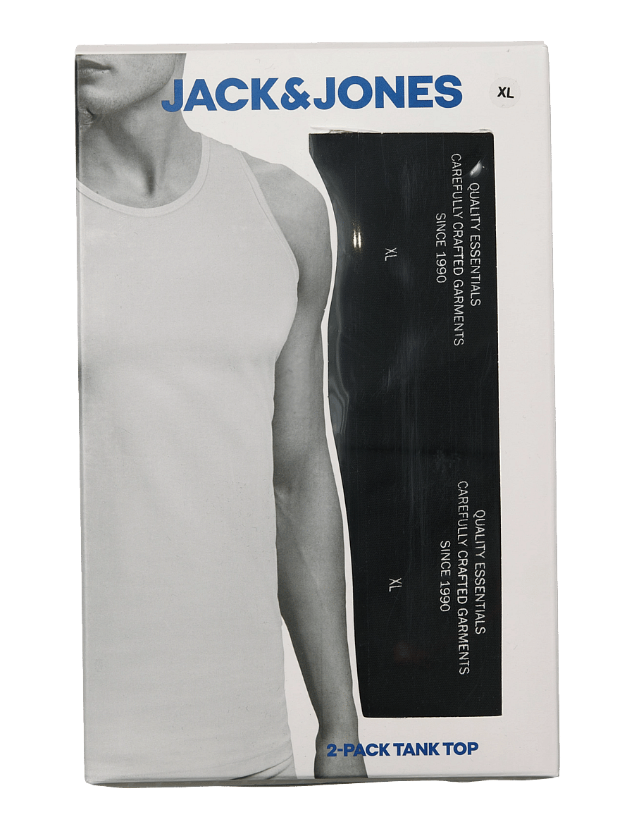 Jack & Jones - JACBASIC TANKTOP 2 PACK NOOS - pyjamaoberteile - black - 3