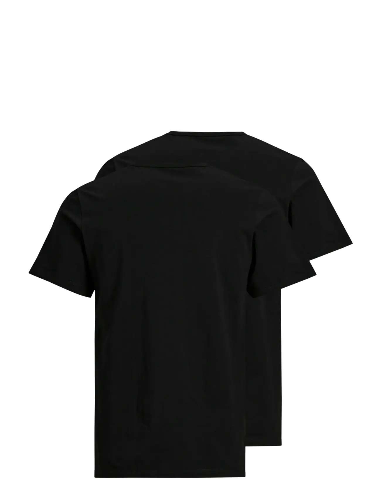 Jack & Jones - JACBASIC CREW NECK TEE SS 2 PACK NOOS - de laveste prisene - black - 2