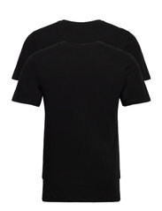 Jack & Jones - JACBASIC CREW NECK TEE SS 2 PACK NOOS - multipack t-shirts - black - 7