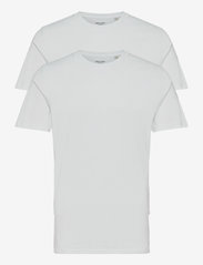 Jack & Jones - JACBASIC CREW NECK TEE SS 2 PACK NOOS - multipack t-shirts - white - 1