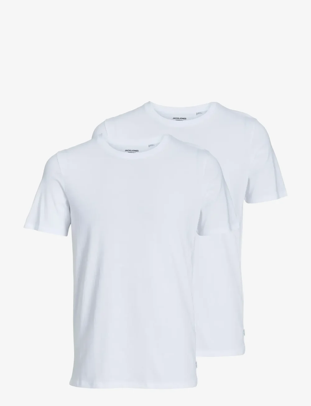 Jack & Jones - JACBASIC CREW NECK TEE SS 2 PACK NOOS - multipack t-shirts - white - 1