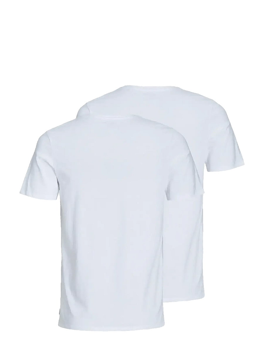 Jack & Jones - JACBASIC CREW NECK TEE SS 2 PACK NOOS - multipack t-shirts - white - 2